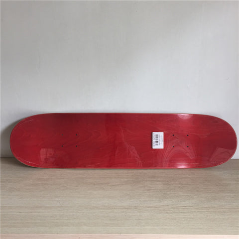 High Quality Professional Canadian Maple Red Colored Blank Skate Board Deck (ALL COLORS) 8.1 7.25 7,50 8.5 Inch Nologo Shape Skate for DIY Skateboard