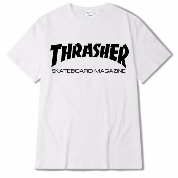 EINAUDI thrasher T Shirt Men Women Skateboards tee Short Sleeve Skate T shirts Tops Hip Hop T shirt Homme Man Trasher T shirts