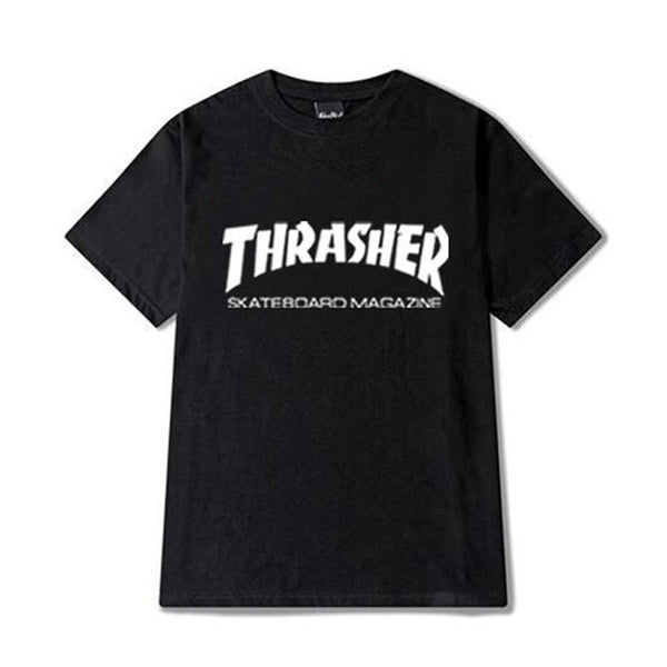 EINAUDI thrasher T Shirt Men Women Skateboards tee Short Sleeve Skate T shirts Tops Hip Hop T shirt Homme Man Trasher T shirts