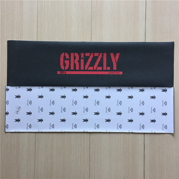 New Style Disruptive Pattern Bear Skate Griptape Hard-Wearing Crizzly Skateboard Sandpaper for Street Skateboard Deck