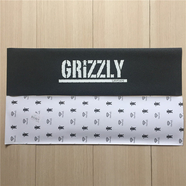 New Style Disruptive Pattern Bear Skate Griptape Hard-Wearing Crizzly Skateboard Sandpaper for Street Skateboard Deck