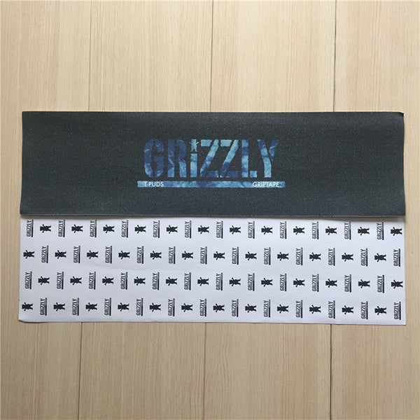 New Style Disruptive Pattern Bear Skate Griptape Hard-Wearing Crizzly Skateboard Sandpaper for Street Skateboard Deck