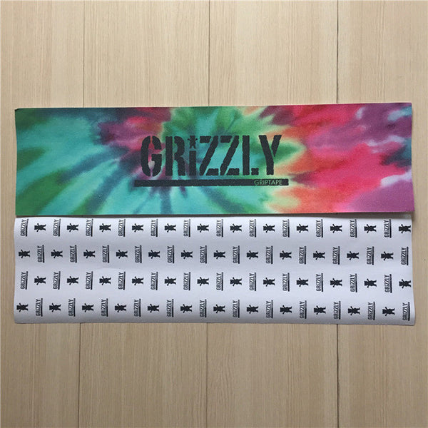 New Style Disruptive Pattern Bear Skate Griptape Hard-Wearing Crizzly Skateboard Sandpaper for Street Skateboard Deck