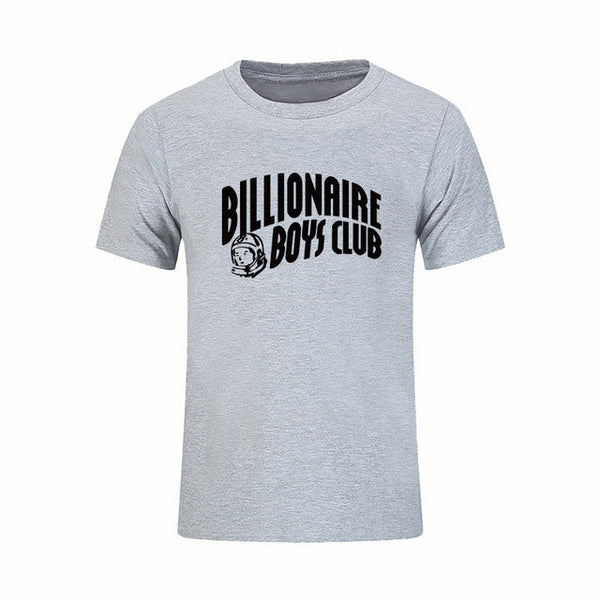 2017 New Fashion BILLIONAIRE BOYS CLUB T-Shirt BBC T Shirts Men Summer Hip Hop Cotton Tee O Neck Billionaire Male Tops Plus Size