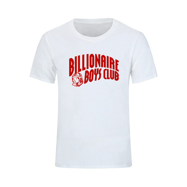 2017 New Fashion BILLIONAIRE BOYS CLUB T-Shirt BBC T Shirts Men Summer Hip Hop Cotton Tee O Neck Billionaire Male Tops Plus Size