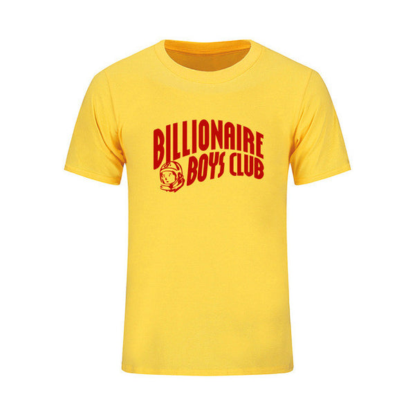 2017 New Fashion BILLIONAIRE BOYS CLUB T-Shirt BBC T Shirts Men Summer Hip Hop Cotton Tee O Neck Billionaire Male Tops Plus Size