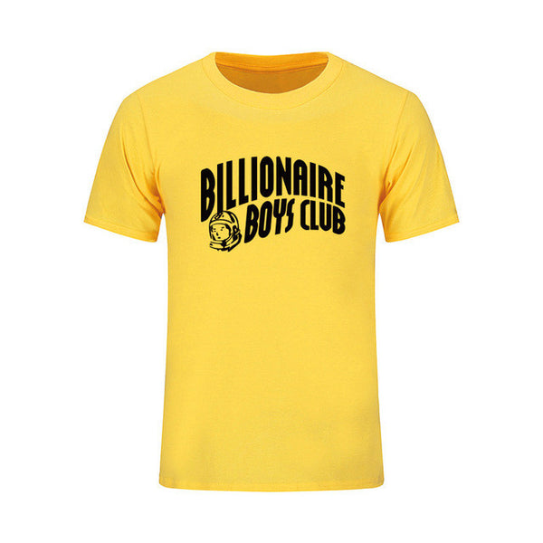 2017 New Fashion BILLIONAIRE BOYS CLUB T-Shirt BBC T Shirts Men Summer Hip Hop Cotton Tee O Neck Billionaire Male Tops Plus Size