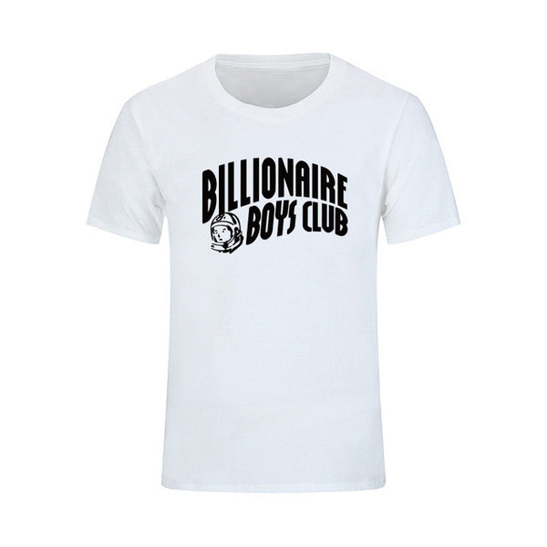 2017 New Fashion BILLIONAIRE BOYS CLUB T-Shirt BBC T Shirts Men Summer Hip Hop Cotton Tee O Neck Billionaire Male Tops Plus Size