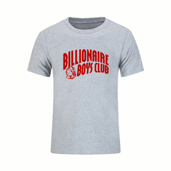 2017 New Fashion BILLIONAIRE BOYS CLUB T-Shirt BBC T Shirts Men Summer Hip Hop Cotton Tee O Neck Billionaire Male Tops Plus Size