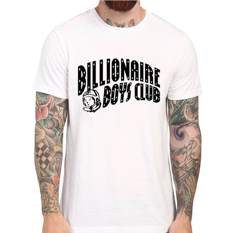 Free Shipping BILLIONAIRE BOYS CLUB Tee BBC T-shirt Men Hip Hop Cotton tshirt O Neck billionaire Man Tops Shirt